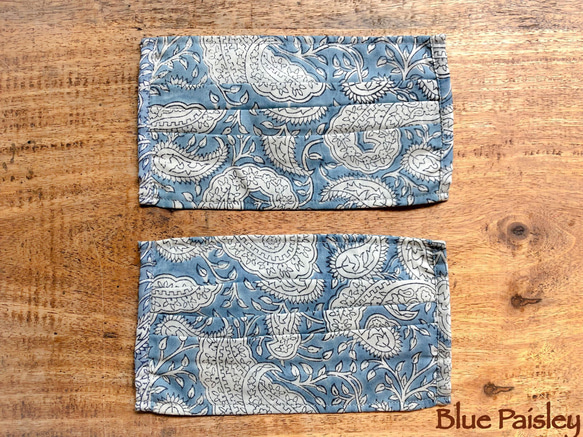 【Bidala】Indian Hand Block Print Cotton Face Mask Cover 第10張的照片