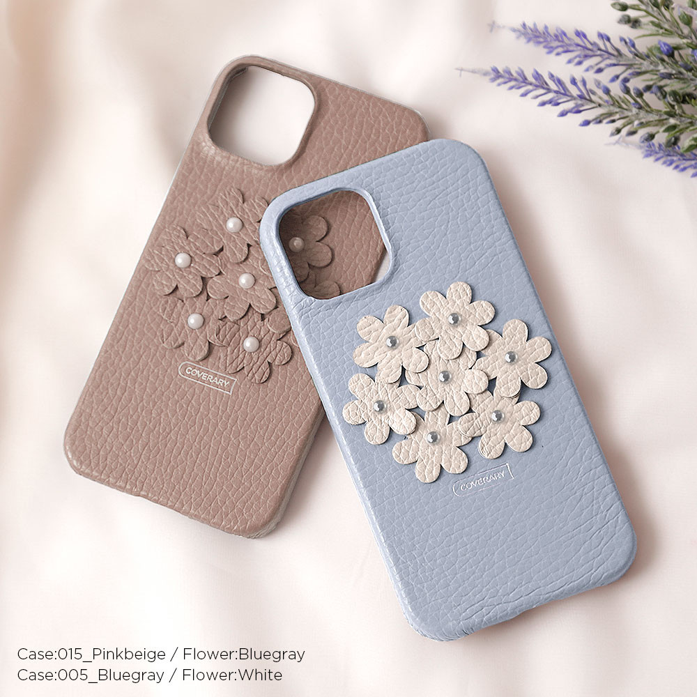 あじさい　革　紫陽花 スマホケース　ほぼ全機種対応 iPhoneケース アンドロイド AQUOS #mm00000050