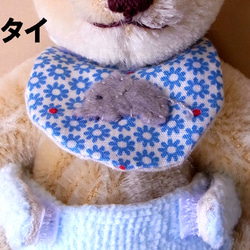 【オーダー製作】★☆テディベア★ベビー・赤ちゃん誕生のお祝いに♪babybear☆★がらくたざっく 11枚目の画像