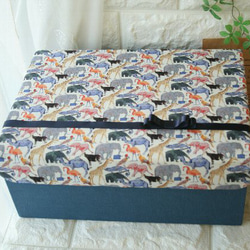 Hさま専用　リバティ　おもちゃ箱　メモリアルボックス　シンクオブミー　キューフォーザズー 4枚目の画像