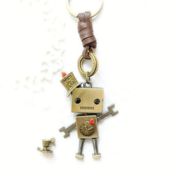 Ｍ*☆様 ロボット型キーホルダー Amazon.co.jp: [Znvhazsy] レトロロボットキーホルダー