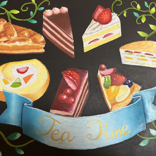 チョークアートセット チョークアートキット】 A5・ハロウィンのオバケ | チョーク