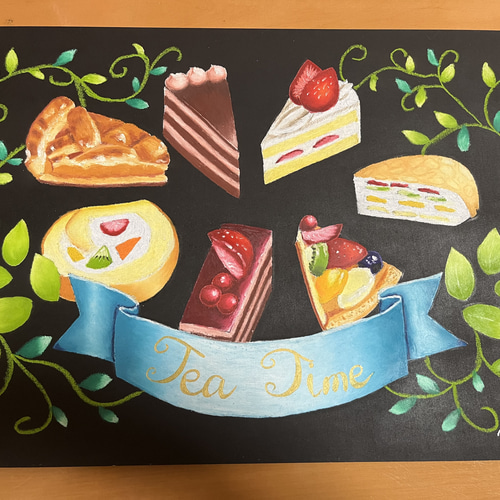 油彩画    8号  「アンティチョーク」 油彩画 8号 「アンティチョーク」 油彩画 8号 「アンティチョーク」