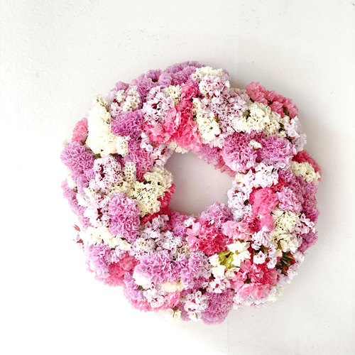 ドライフラワーリーススターチス 母の日母の日ギフト