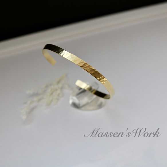 morinosu 真鍮　バングル　ブレスレット　クロスバングル　1点もの morinosu 真鍮 バングル ブレスレット クロスバングル 1点もの