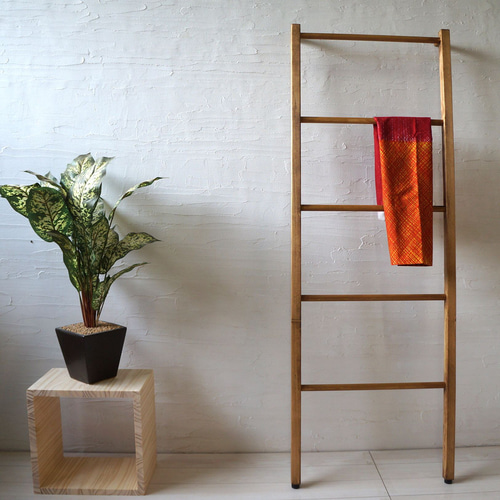 木製シェルフ zarahome ラダーラック 【公式通販】