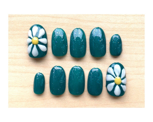 ネイルチップ 〜フラワーネイル〜 ネイルチップ（つけ爪） anje nail