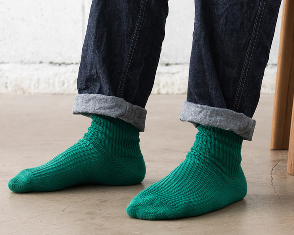再生棉襪細羅紋天然材質男襪 25-27 公分。 第6張的照片