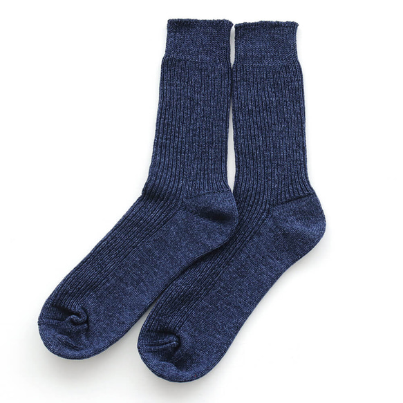 再生棉襪細羅紋天然材質男襪 25-27 公分。 第7張的照片
