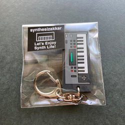 [鑰匙扣] Synth Rubber Keychain / 04: PCM SYNTHESIZER 第6張的照片