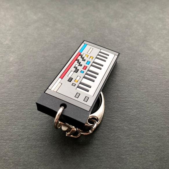 [鑰匙扣] Synth Rubber Keychain / 03: ANALOG SYNTHESIZER 第3張的照片