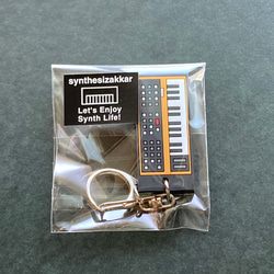 [鑰匙扣] Synth Rubber Keychain / 02: ANALOG SYNTHESIZER 第7張的照片