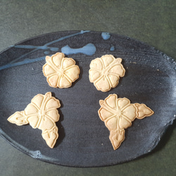 クッキー型　ハイビスカス　葉あり 2枚目の画像