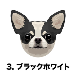 【 スムース チワワ 毛色6色 横向きデザイン】スマホケース クリアソフトケース 犬 iPhone & Android 4枚目の画像