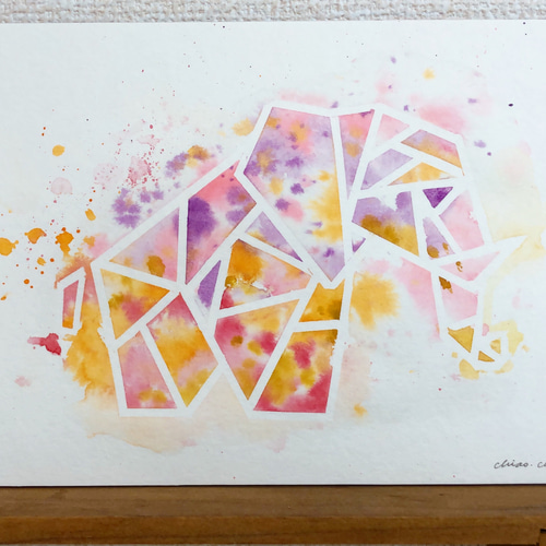 オーダーメイドアート（中）｜絵画 原画 抽象画 動物画 イラスト アート 谷正也 オーダーメイド 絵画 (F50号・縦91cm×横117cm×厚さ4cm