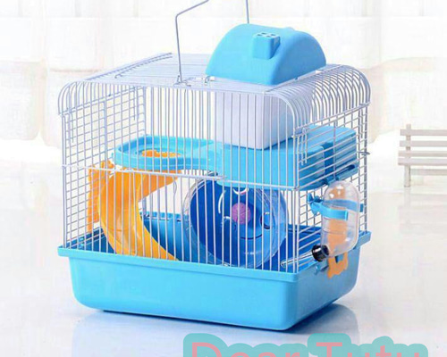 ハムスター ケージ 広い ハウス 小屋 籠 かご 飼育 2階建て 小動物