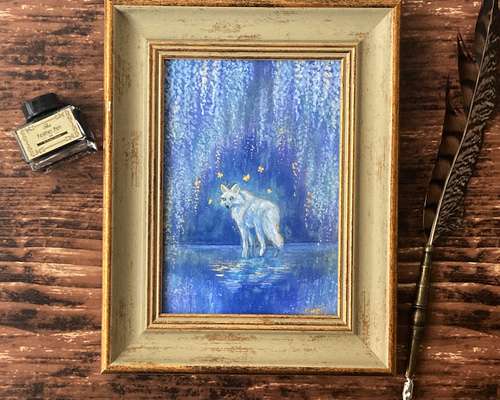 絵画・額縁・版画・藤尾育子(育翠)・新品未使用・紫陽花・美術品・インテリア・雑貨 53f3e3a23c601306f2015bf5b0cc72