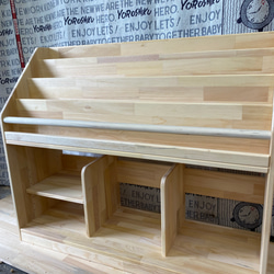 絵本棚 ワイド 横幅1100 本棚・絵本棚・マガジンラック オーダー家具