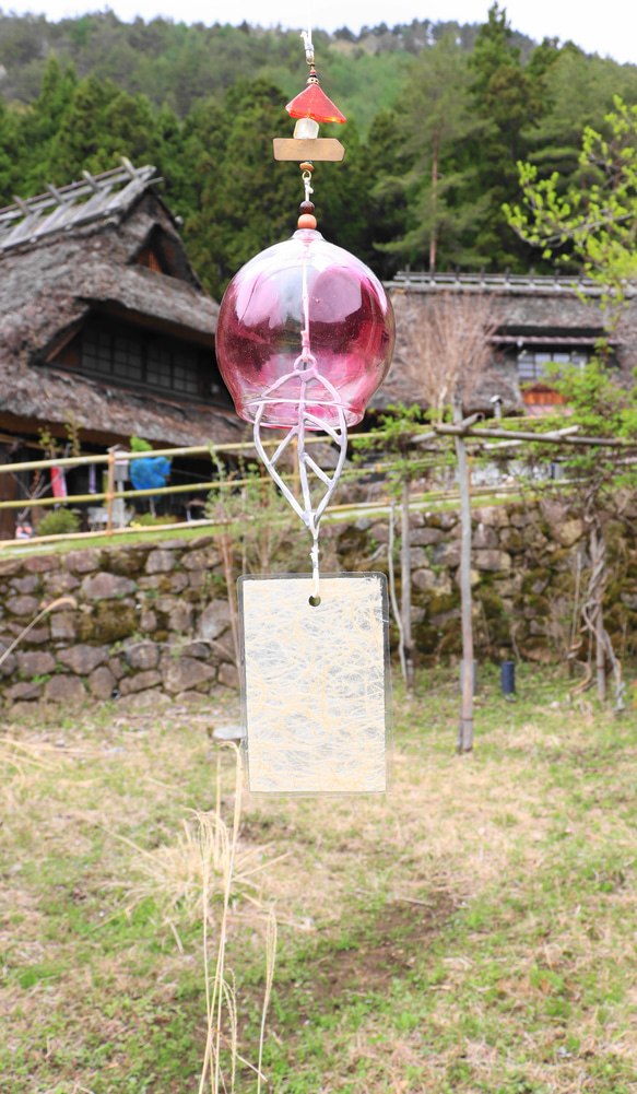 風鈴　赤飾り（18） 1枚目の画像