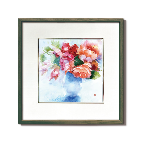 まめたろう☆さま専用（原画）紅い夢【水彩画】ほか　7点おまとめ まめたろう☆さま専用（原画）紅い夢【水彩画】ほか 7点おまとめ