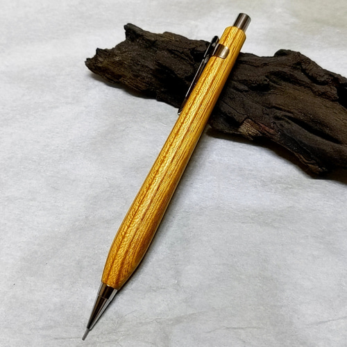 美品　工房taishi 欅シャープペンシル 新作】欅 シャープペンシル No.525 ペン・筆記用具 工房 TAISHI