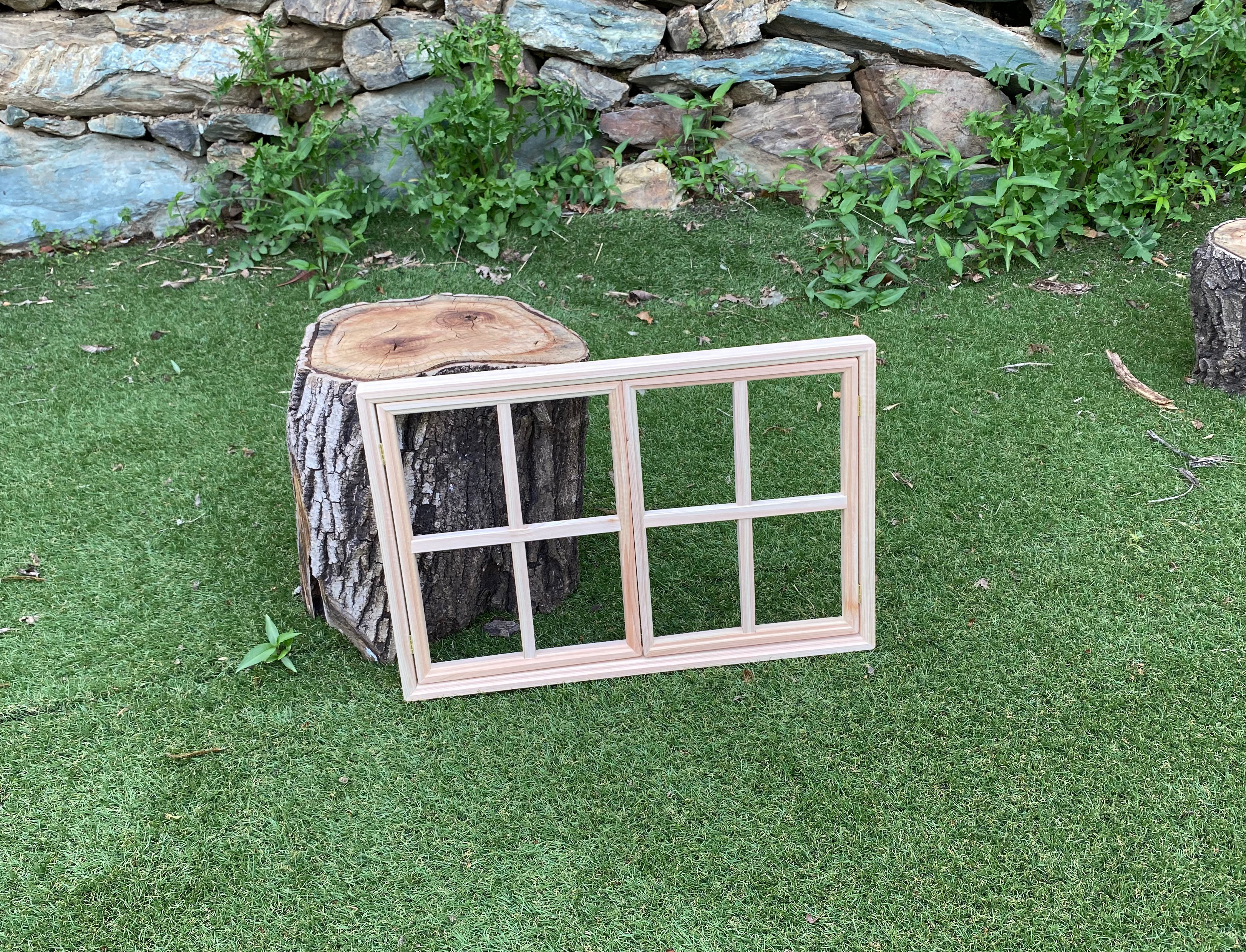 窓枠パネル(大) 白木ver.  【受注生産品】