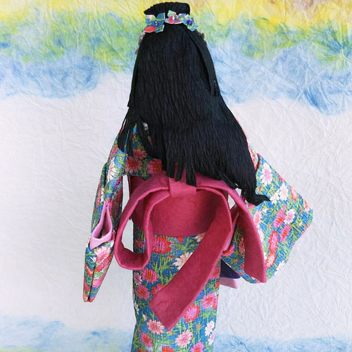 縁起物】 手作り人形 ちりめん細工キット 開運縁起の七福神人形 |生地