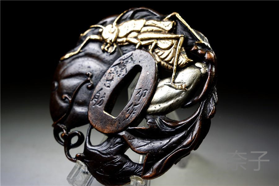 清 古銅彫 流金 龍紋浮彫 細工香炉 宝石嵌 置物』極細工 骨董品