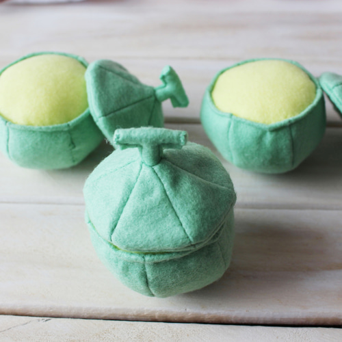 完成品】フェルト ままごと スーパーマーケット 定番アイスクリーム③