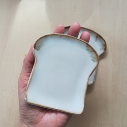 食パン型皿　小さいサイズ 2枚目の画像
