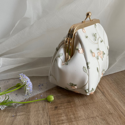 受注製作】がま口ポーチ・化粧ポーチ・ハンドメイド・がま口バッグ  