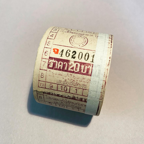 紙もの ジャンクジャーナル タイ バス ロールチケット1巻 その他素材 B