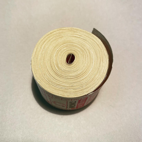 紙もの ジャンクジャーナル タイ バス ロールチケット1巻 その他素材 B