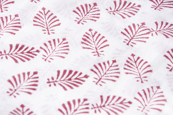 クリスマスギフト交換ギフトバレンタインデーギフト誕生日ギフト母の日ギフト手作り木版画印刷植物染めスカーフ手織りスカーフ織りスカー 4枚目の画像
