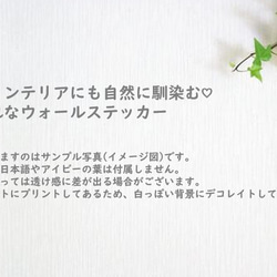 シンプルで可愛い&長持ち♡おしゃれなウォールステッカー、シンプルなウォールデコ、壁、飾り 6枚目の画像