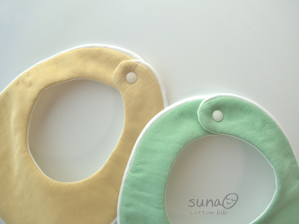 シンプル & ベーシック　やわらかカラースタイ【綿100%】 3枚目の画像