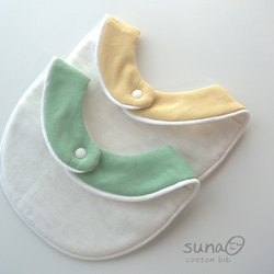 シンプル & ベーシック　やわらかカラースタイ【綿100%】 4枚目の画像