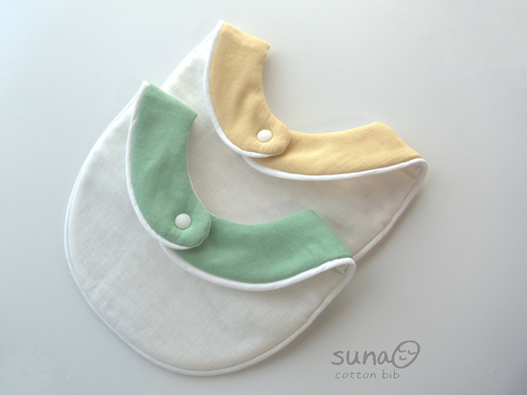 シンプル & ベーシック　やわらかカラースタイ【綿100%】 4枚目の画像