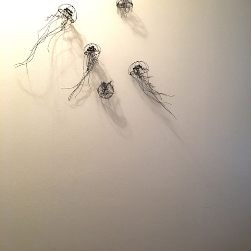 ワイヤークラフト　ワイヤーアート 針金細工『螢百足』 #wireartist #wirewrap #針金細工 #ワイヤー