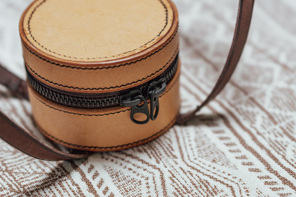 【受注生産】スノーピーク コーエン ストーブレザーケース ナチュラル 5枚目の画像