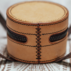 【受注生産】スノーピーク コーエン ストーブレザーケース ナチュラル 8枚目の画像