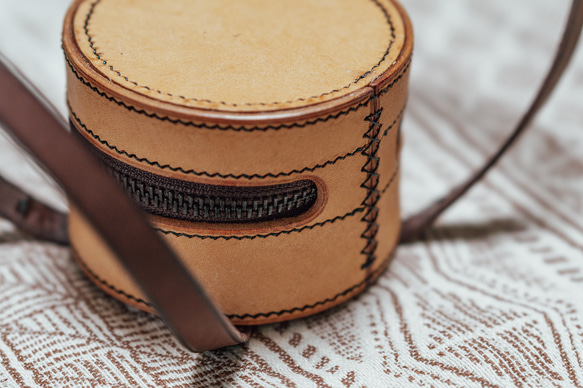 【受注生産】スノーピーク コーエン ストーブレザーケース ナチュラル 9枚目の画像