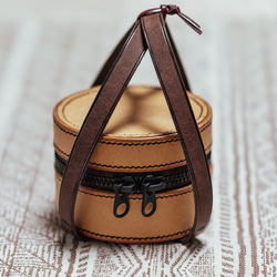 【受注生産】スノーピーク コーエン ストーブレザーケース ナチュラル 10枚目の画像