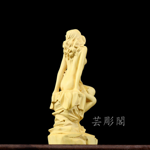極上品 美女 置物 木工細工 彫刻工芸品 裸婦像 彫刻 芸彫閣 通販