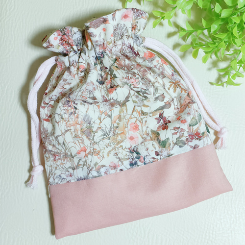 flower さま　専用ページ　リバティ　巾着　ハンドメイド リバティ 巾着 | ATELIER CHIHIRO Blog