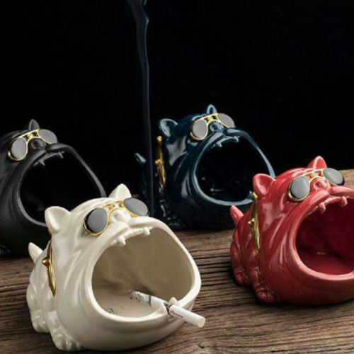 陶磁器 かわいいアイデア 灰皿 装飾 工芸品 その他素材 OK! 通販