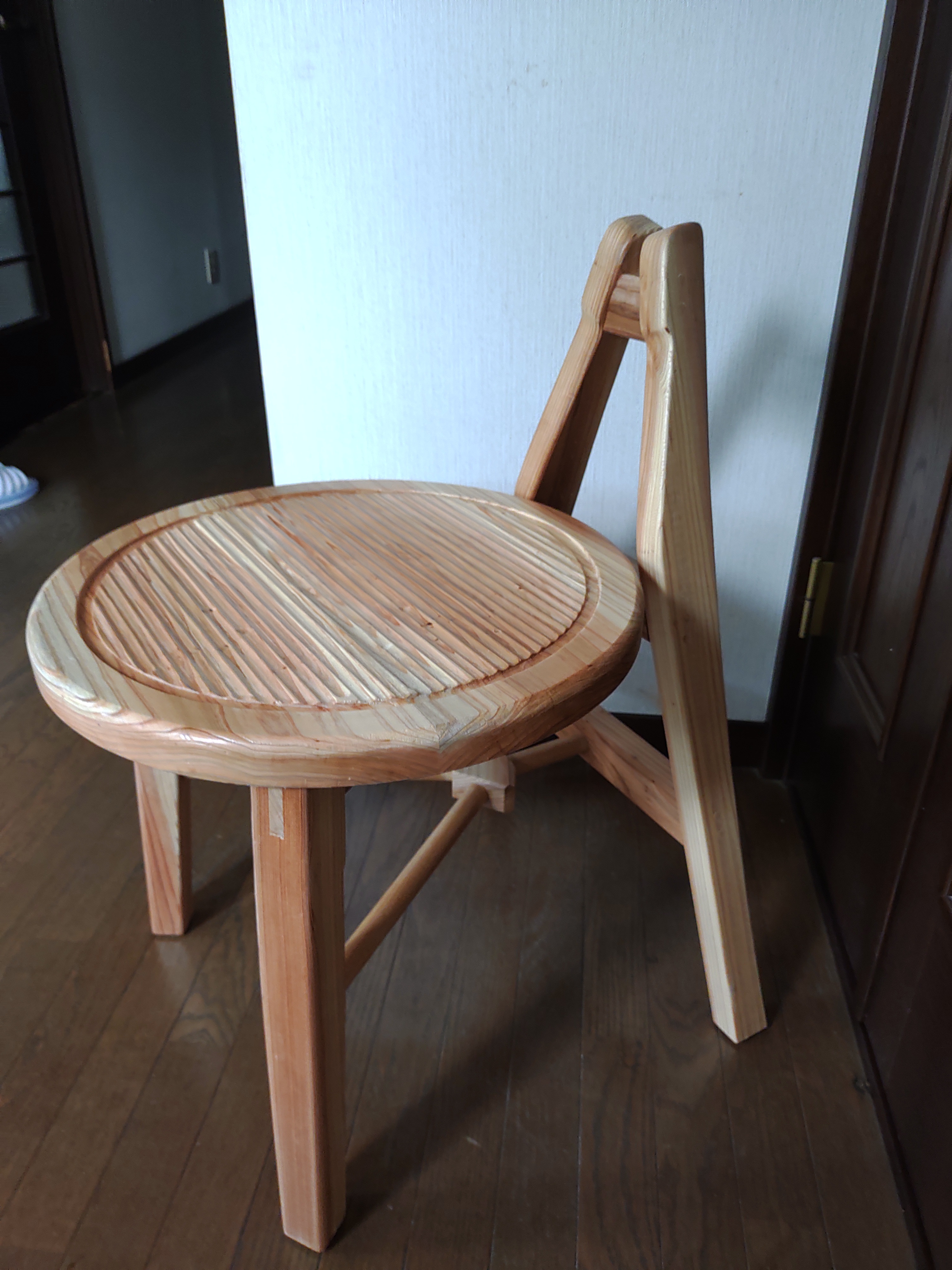 椅子　腰位置背もたれ　受注製作