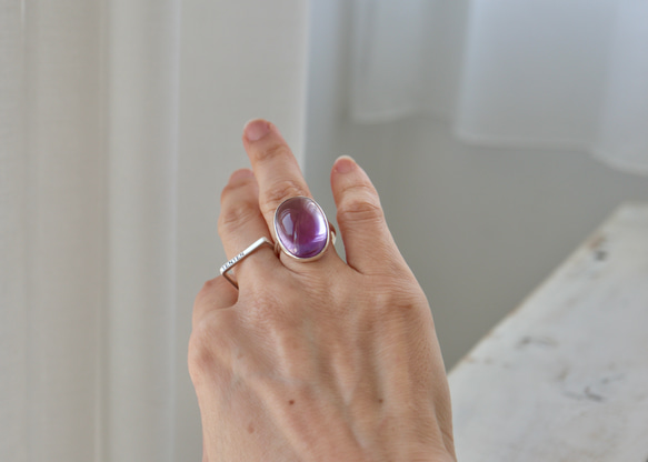 【葡萄味紫水晶】戒指 第2張的照片