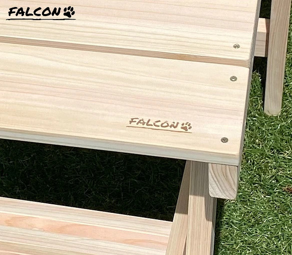 [工房FALCON] 折りたたみチェア　オークカラーver. 4枚目の画像