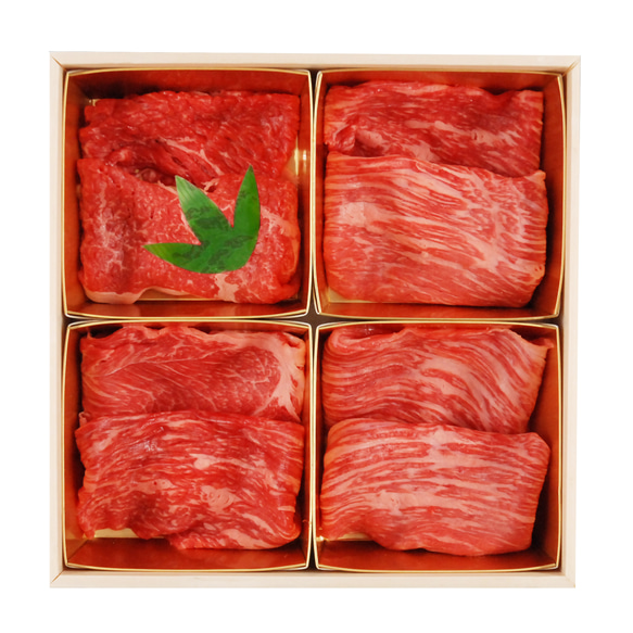 【ファイブミニッツ・ミーツ】 日本四大和牛すき焼き・しゃぶしゃぶ用 7001314 2枚目の画像